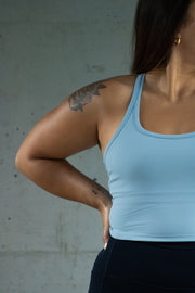 Sky Blue Racerback Tank