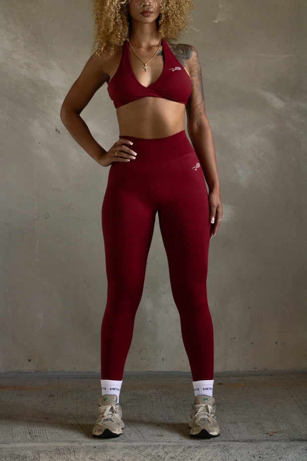 Ruby Red Sports Bra