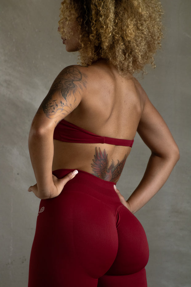Ruby Red Sports Bra