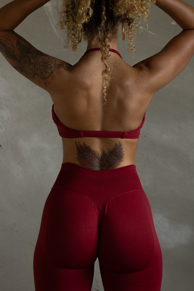 Ruby Red Sports Bra