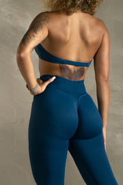 Fall Blue Sports Bra