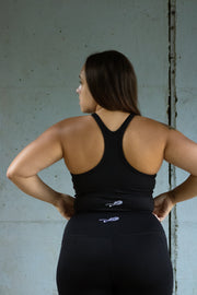 Black Racerback Tank