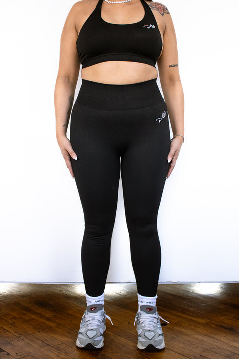 Black Body Sculpting Leggings