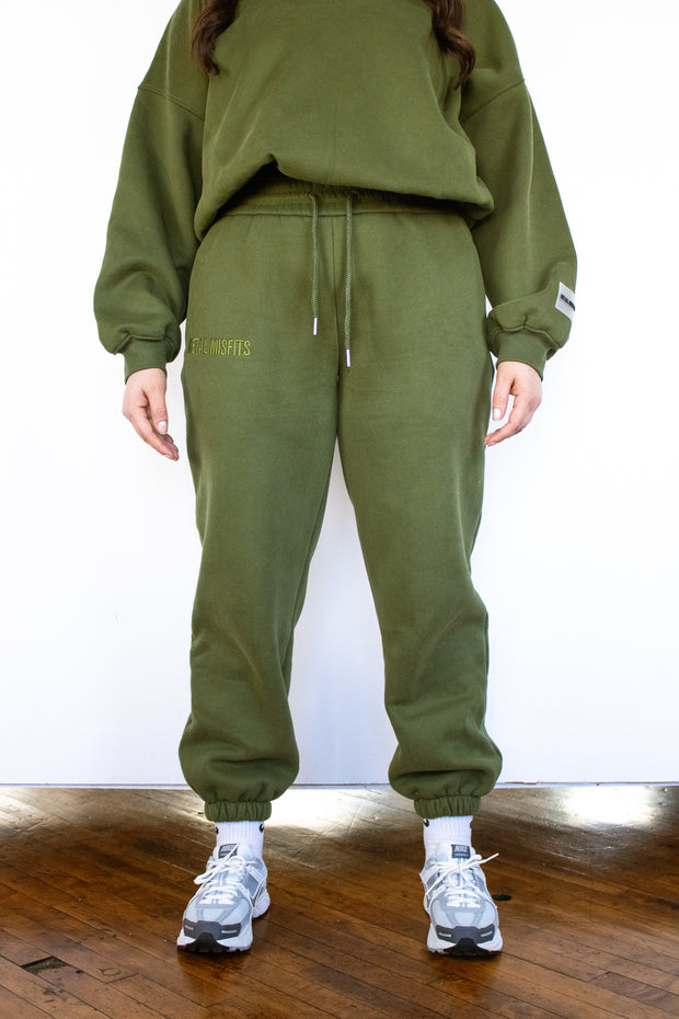 Matcha Creme Joggers