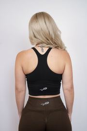 Black Racerback Tank