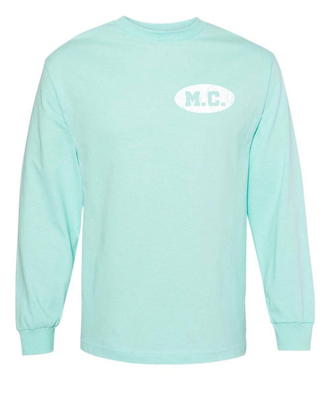 Misfits Blue Long Sleeve Tee